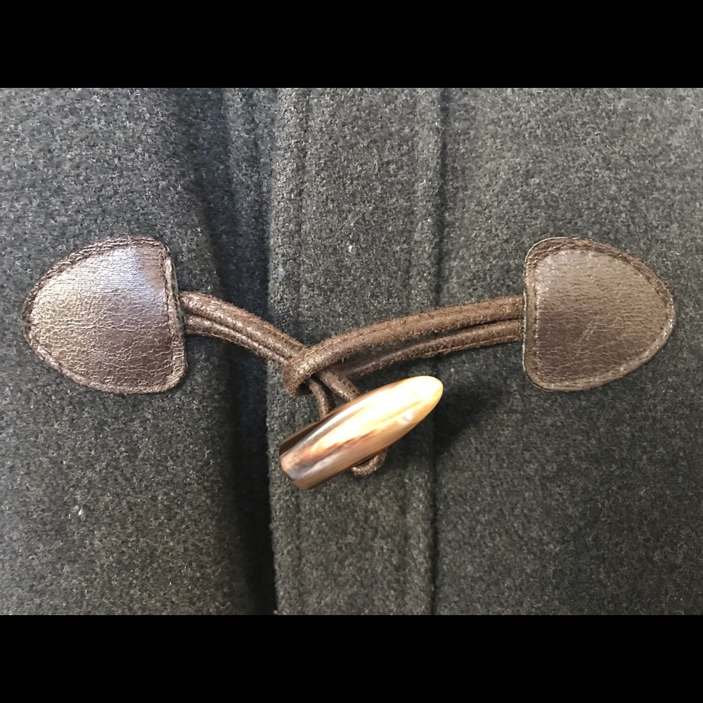 ITALIAN WOOL Toggle COAT - Picture 8 of 11